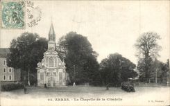CPA Arras La Chapelle de La Citadelle Soldats Militaria