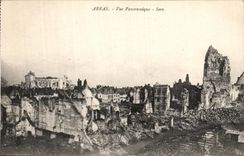 CPA Arras Vue Panoramique Militaria 