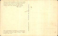 VINTAGE POSTCARD NR D De Lorette Detail Of the Low Reliefs Of the Cenotaph And the Pilasters