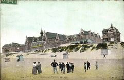VINTAGE POSTCARD Berck Beach Hospital St Francois the dirty ones
