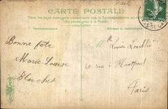 VINTAGE POSTCARD Berck Beach Hospital St Francois the dirty ones