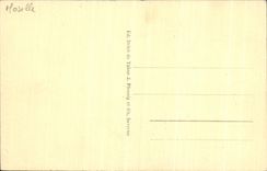 POSTAL Dabo de la VENDIMIA visto en el castillo y La Chapelle