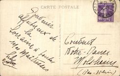 Iglesia de Metz Reformee de la POSTAL de la VENDIMIA