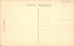 POSTAL Carnac interior de la VENDIMIA de L iglesia de Voale adornada con las pinturas con 17mas