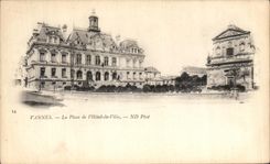 Valvulas de la POSTAL de la VENDIMIA el lugar de L ayuntamiento