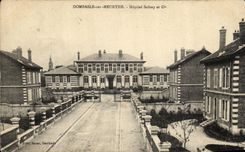 VINTAGE POSTCARD Dombasle on Meurthe Solvay Hospital and Co