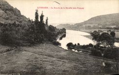 VINTAGE POSTCARD Liverdun Buckles of Mosellevers Pompey