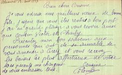 VINTAGE POSTCARD Blamont View