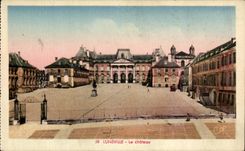 VINTAGE POSTCARD Luneville the Castle