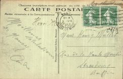 POSTAL Nancy de la VENDIMIA una esquina del Seedbed