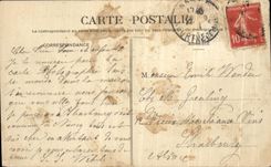 CPA Nancy L Arc de La Triomphe pris de la Place Carriere Grilles de Jean