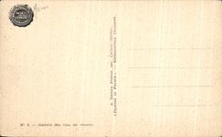 VINTAGE POSTCARD Gallery of the wines of reseve Moet and Chandon