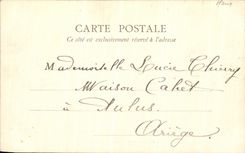 VINTAGE POSTCARD Rheims Law courts