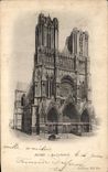 VINTAGE POSTCARD Rheims the Cathedral
