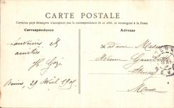 VINTAGE POSTCARD Rheims Panorama