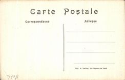 POSTAL Florent santo de la VENDIMIA viejo la columna dorica