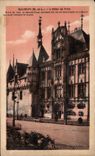 VINTAGE POSTCARD Saumur L Town hall