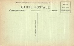 VINTAGE POSTCARD Saumur Castle