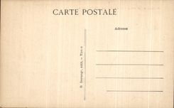 VINTAGE POSTCARD Saumur View