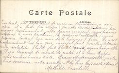 VINTAGE POSTCARD Saumur View