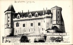 CPA Saumur Le Chateau Cote Nord