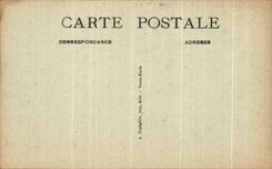 VINTAGE POSTCARD Saumur the Castle Seen from of the Chestnut trees Children