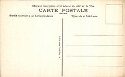 VINTAGE POSTCARD Saumur the Castle Interior Court