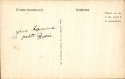 VINTAGE POSTCARD Angers Ruins of L Abbey of Toussaints