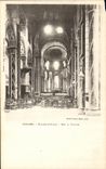 VINTAGE POSTCARD Issoire Church St Paul Nave Chorus