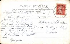 VINTAGE POSTCARD Seen of Clermont Ferrand On Puy De Dome