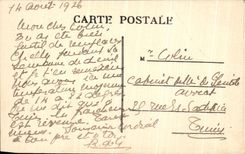 VINTAGE POSTCARD Royat Establishment of Franciscaines Course St Francois