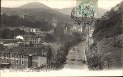 VINTAGE POSTCARD Royat Seen from of the Viaduct