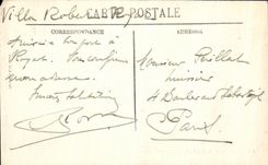 VINTAGE POSTCARD Royat and Clermont Panorama