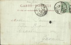 VINTAGE POSTCARD Angers the Statue of King Rene and the Castle