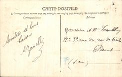 VINTAGE POSTCARD Angers the Castle