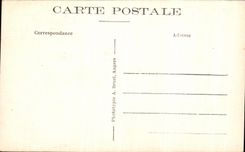 VINTAGE POSTCARD Angers Monument With the Children of L Anjou