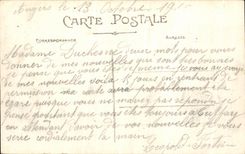 VINTAGE POSTCARD Angers Places Rallying And Street D Alsace