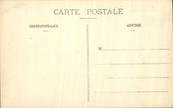 VINTAGE POSTCARD Angers the Garden and entry of the Museum St Jean