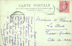 VINTAGE POSTCARD Angers Tympanum Of the Park of the Cathedral