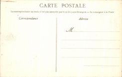 VINTAGE POSTCARD Angers Church Notre Dame L interior