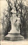 VINTAGE POSTCARD Luneville Monument Emile Erckmann