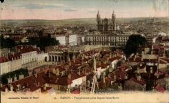 CPA Nancy Vue Generale Prise Depuis Saint Epvre