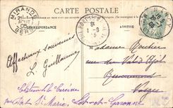 CPA Nancy Hemicycle de La Carriere Palais du gouvernement pepiniere 