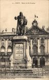 CPA Nancy Statue du Roi Stanislas