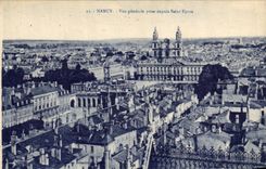 CPA Nancy Vue Generale Prise Depuis Saint Epvre 