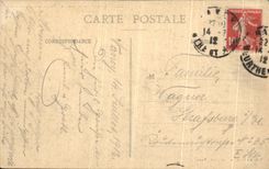 CPA Nancy Hemicycle de La Carriere Palais du gouvernement 