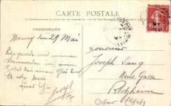 CPA Nancy Square Lafayette Statue de Jeanne d Arc par Fremiet Enfants 