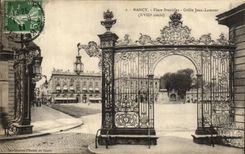 CPA Nancy Place Stanislas Grille Jean Lamour 