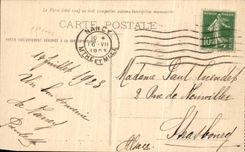 CPA Nancy Place Stanislas Grilles en Fer forge de Jean Lamour Fontaine de Neptune 