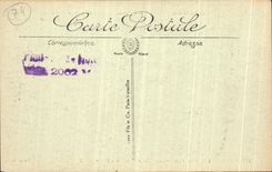 VINTAGE POSTCARD Chamonix Country cottage Of Brevent Seen On Mont Blanc Asses Horses